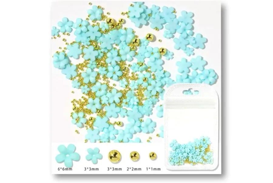 3 D-Blumen Acryl - 08