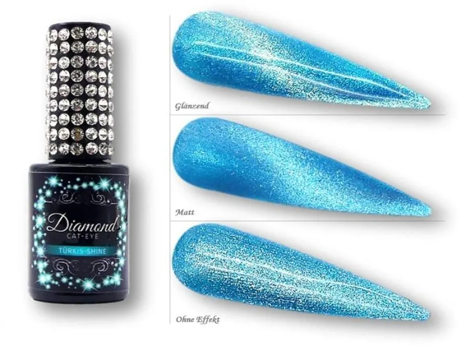 Diamond-Cat - Türkis-Shine