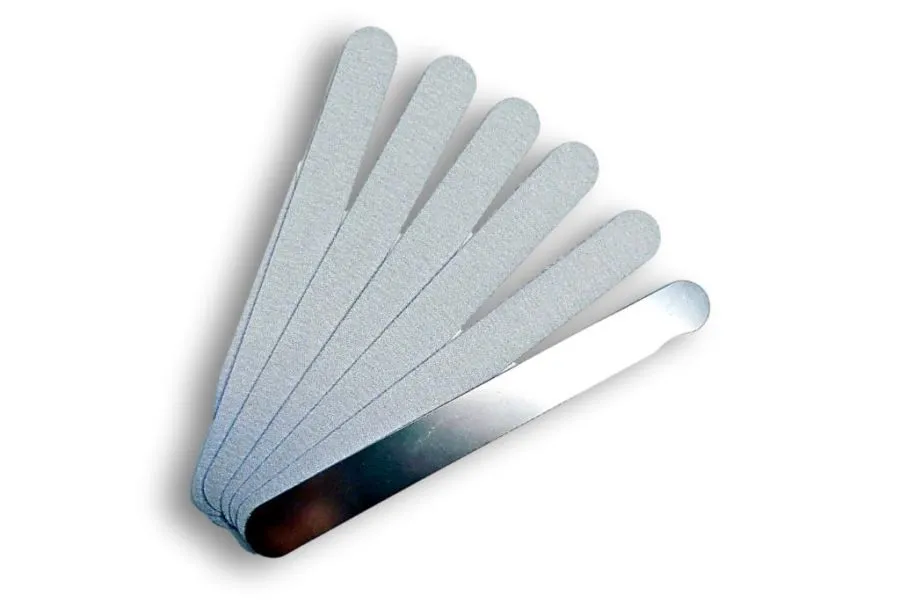 Feilblatt "schmal" Grit 100 - 50er-Pack