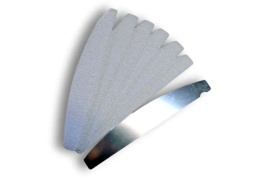 Feilblatt "Halbmond" - Grit 180 - 50er-Pack