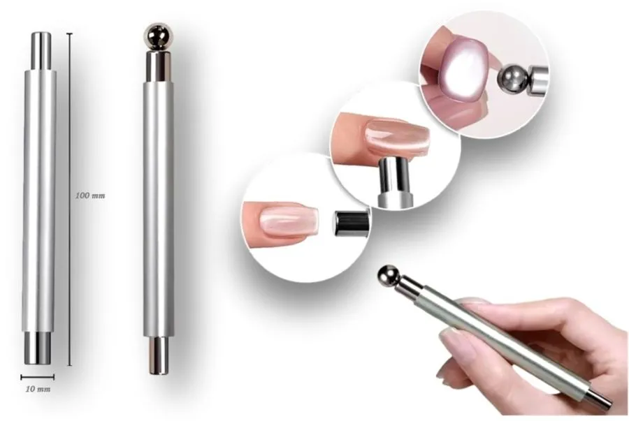 Kugel-Stab-Magnet - Cat-Eye