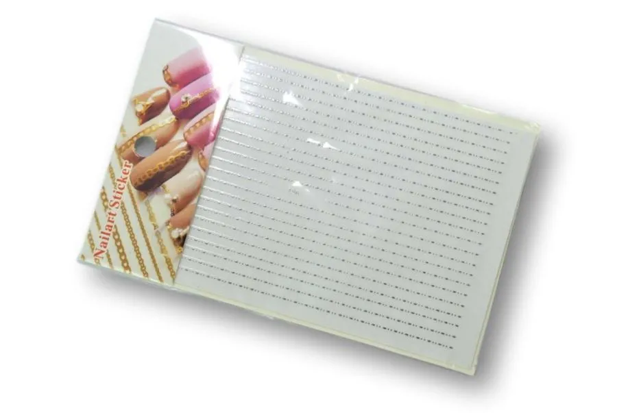 Metallic-Sticker 196 - silber