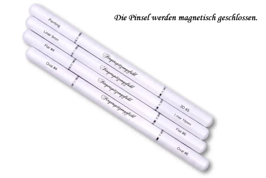 Preview: Profi Double-Side-Gelpinsel-Set - MagneticStyle