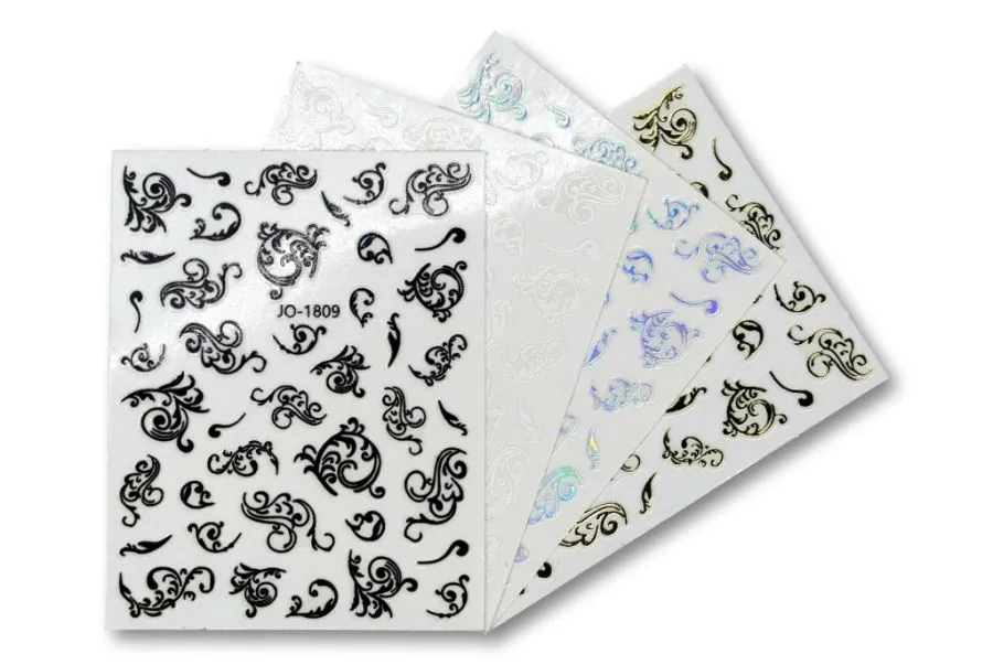 Sticker-Set Ornamente - 1809