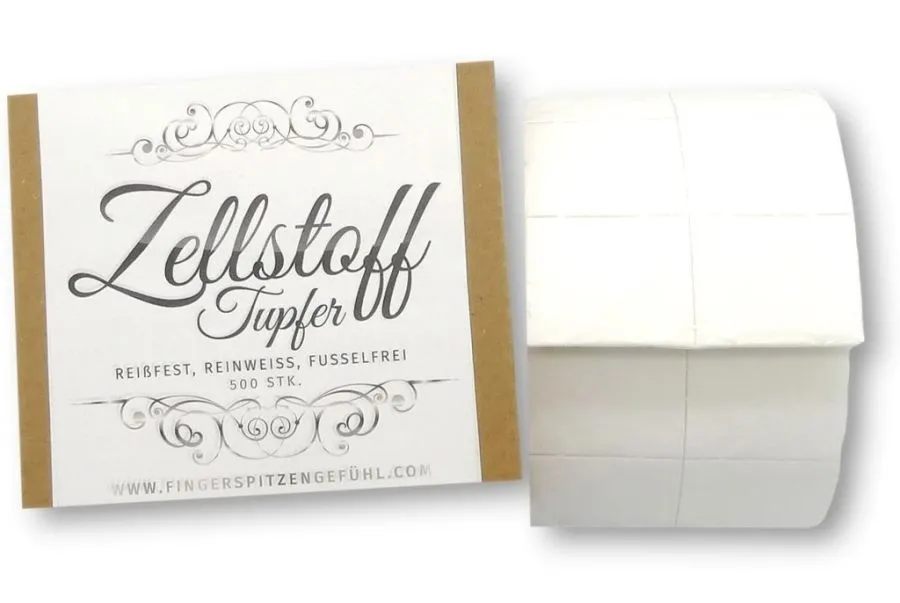 Zellstoff-Tupfer - 1 Rolle = 500 Stück