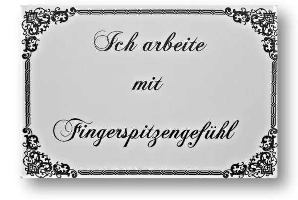 Arbeitsunterlage weiß-30x20 cm