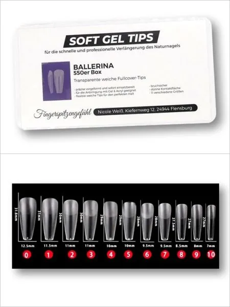 Easy Long-Tips Ballerina-Form Easy Long-Tips Ballerina-Form
