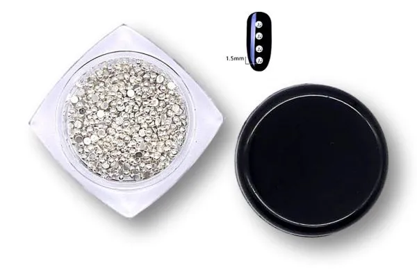 Halbperlen - Silber - 500 Stk.