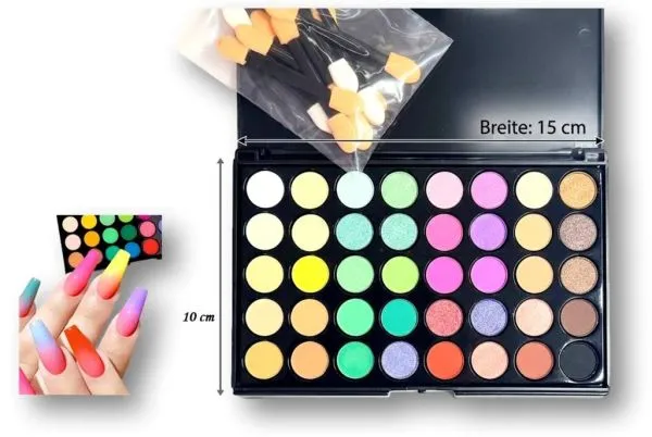 Puderpalette 40 Farben