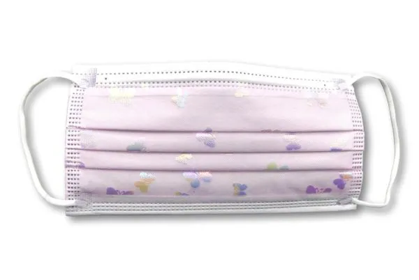 Mund-Nasenschutz rosa "Butterfly"